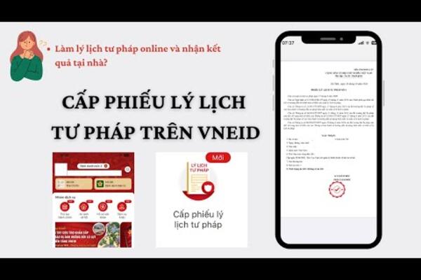 Hướng dẫn cấp PHIẾU LÝ LỊCH TƯ PHÁP trên điện thoại mới nhất