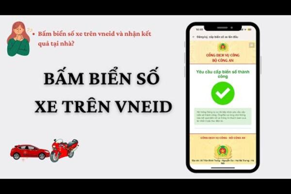 Hướng dẫn ĐĂNG KÝ XE trên VNEID
